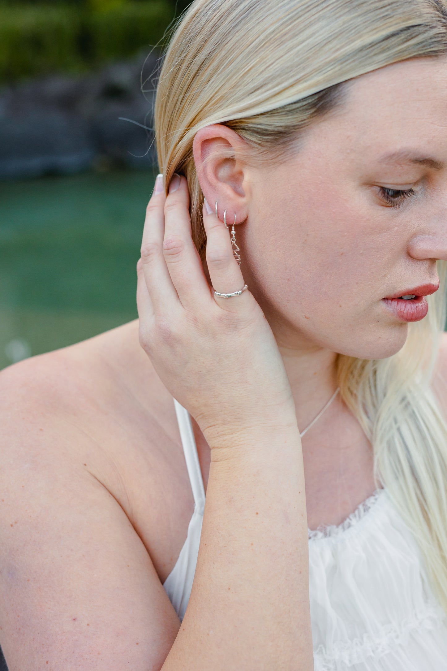 Circle of Bones: Sterling Silver Ring