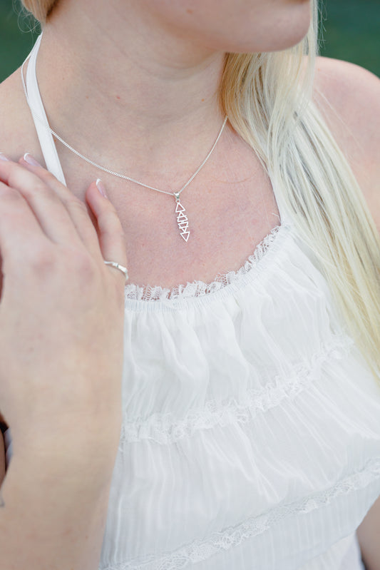 Path of the Elements: Sterling Silver Pendant