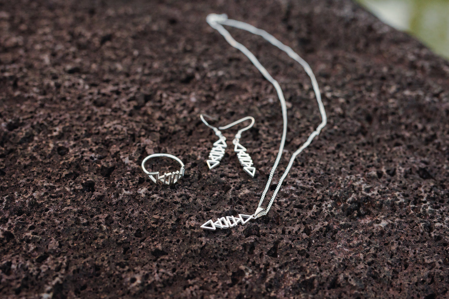 Path of the Elements: Sterling Silver Alchemy Set