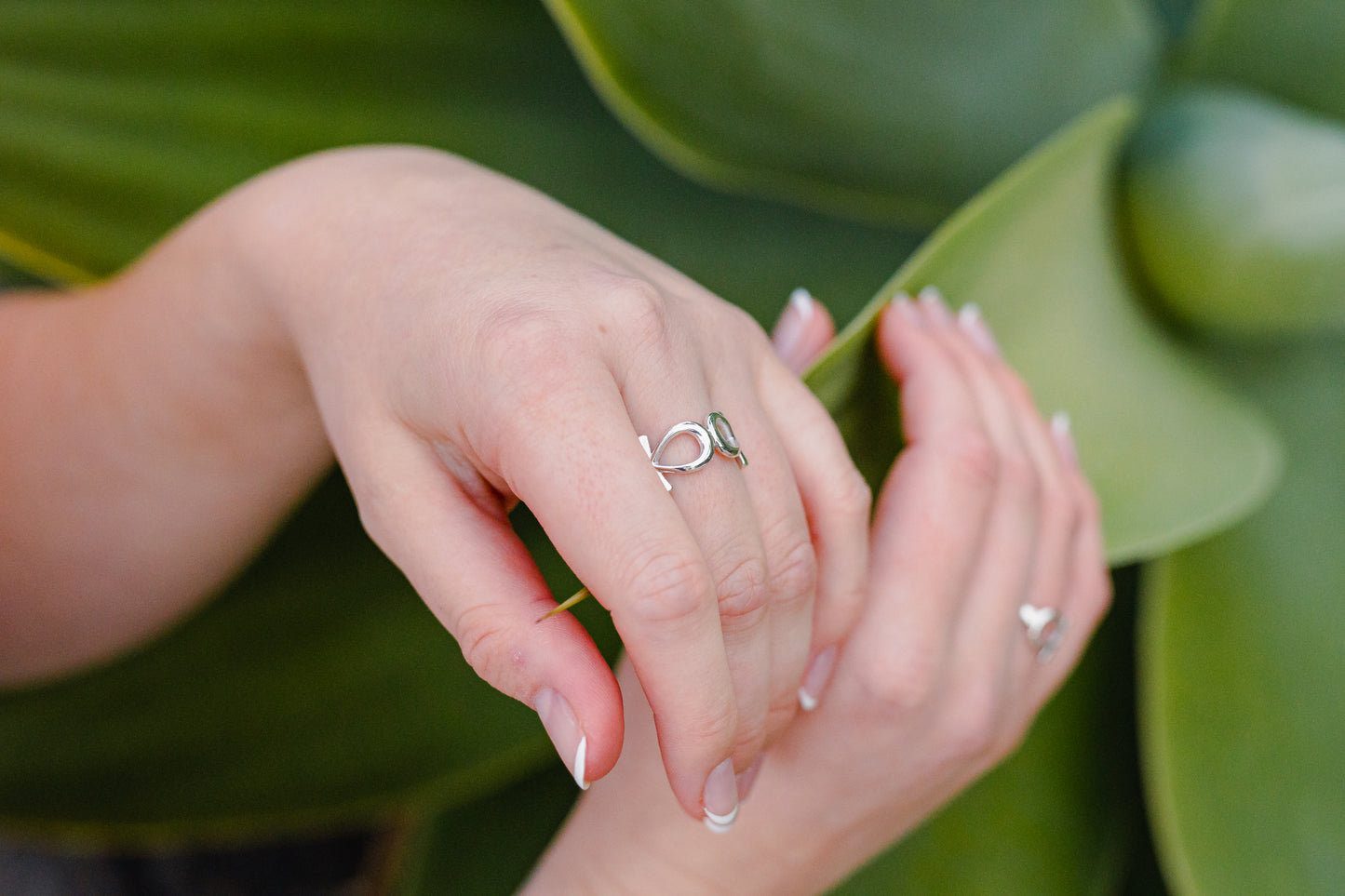 The Ankh of Polarity: Sterling Silver Ring